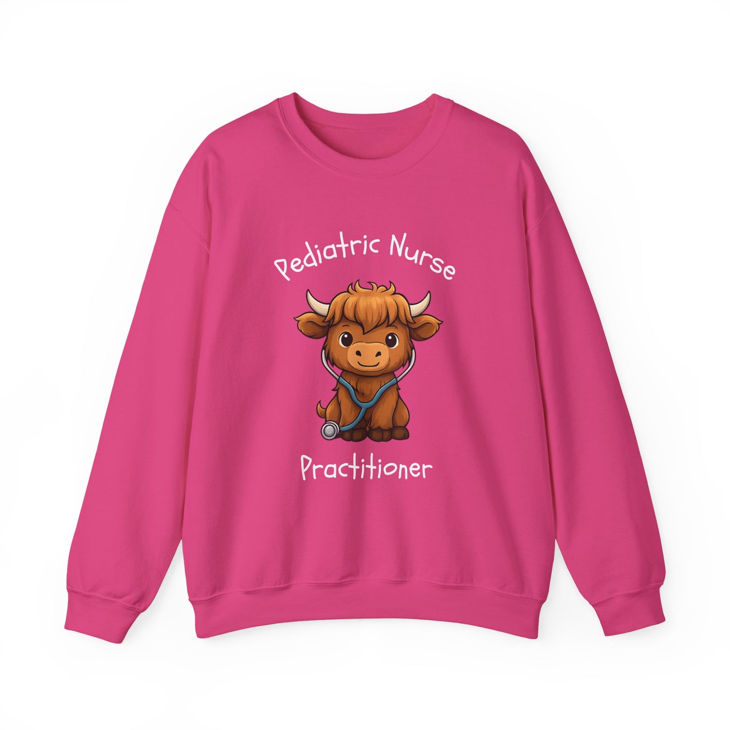 Pediatric Nurse Practitioner Little Bull - Sweatshirt | Nurse & Healthcare | Roly Poly Print