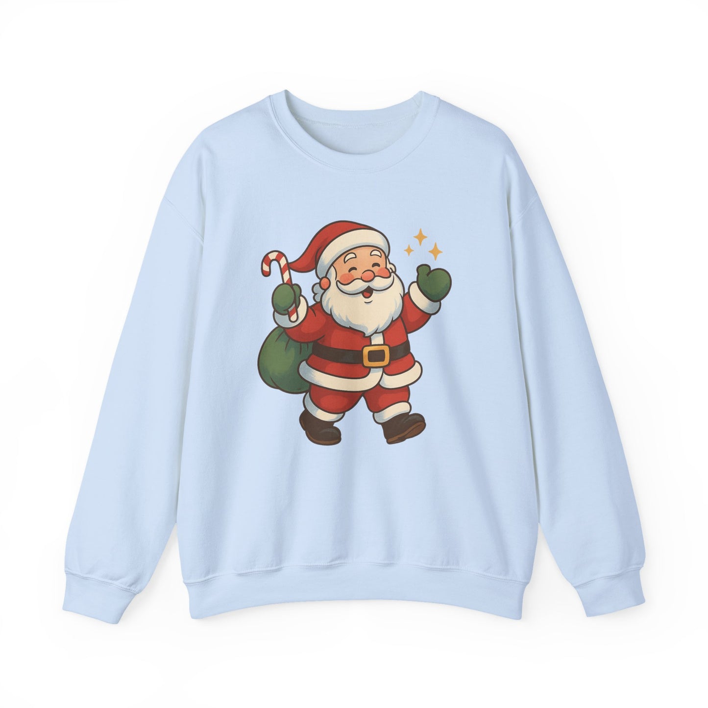 90's Era Santa - Christmas Sweatshirt | Holiday | Roly Poly Print