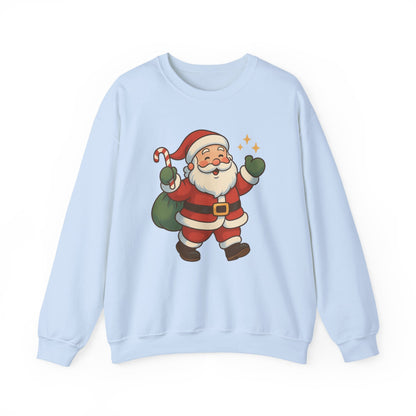 90's Era Santa - Christmas Sweatshirt | Holiday | Roly Poly Print