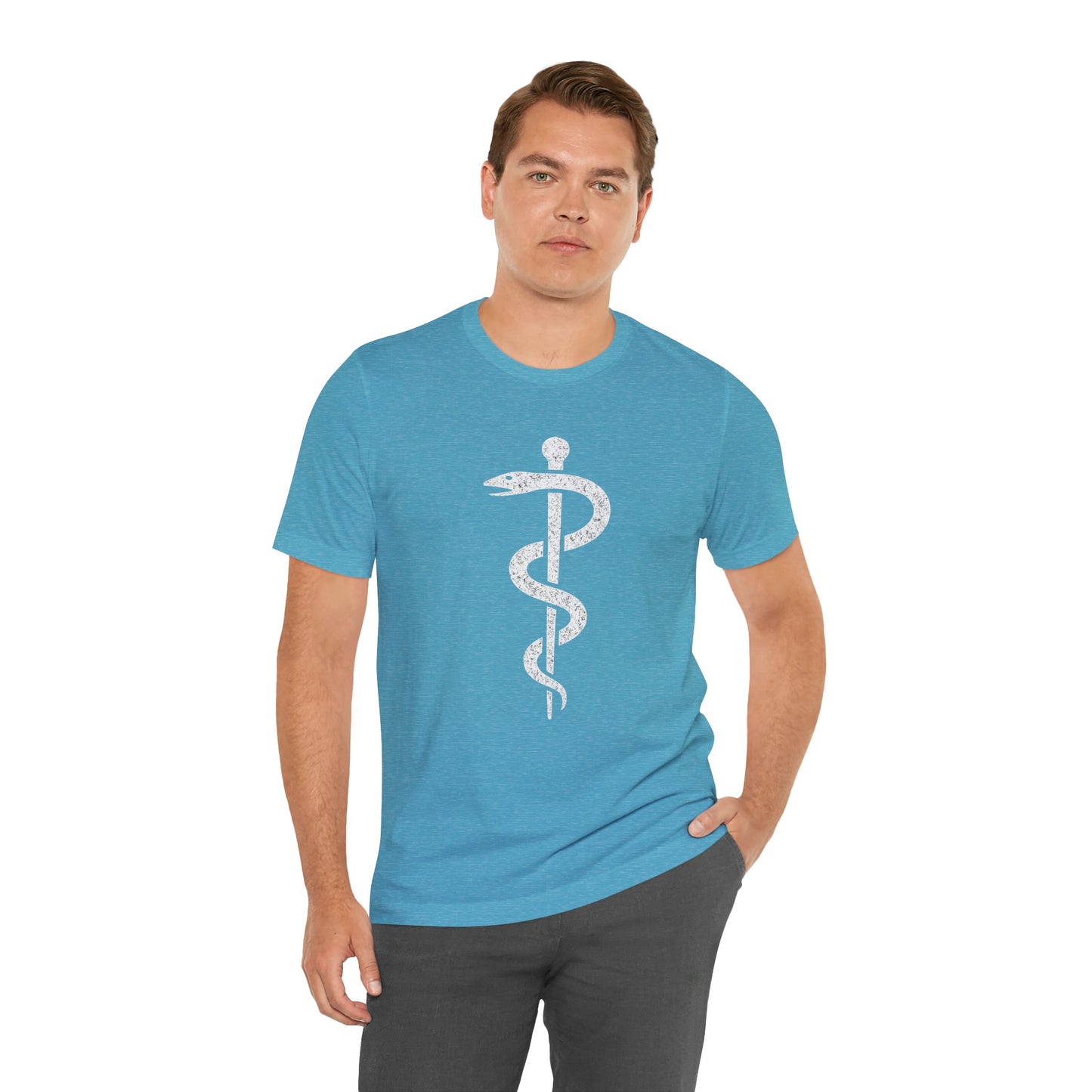 Rod of Asclepius - T-Shirt | Nurses & Healthcare | Roly Poly Print