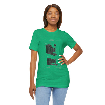 Camera Patent Vintage - T-Shirt | STEM | Roly Poly Print