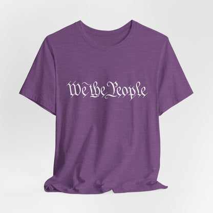 Patriotic We The People 250 Anniversary Flag T-Shirt | Holiday | Roly Poly Print