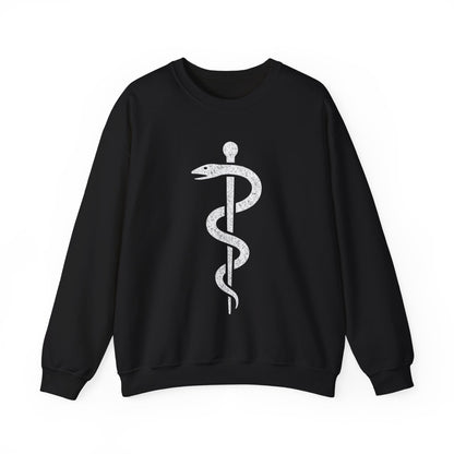 Rod of Asclepius - Sweatshirt | Nurses & Healthcare | Roly Poly Print
