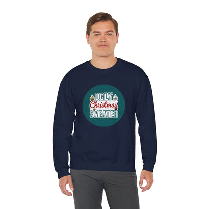 Ugly Christmas Sweater Logo Style - Christmas Sweatshirt | Holiday | Roly Poly Print