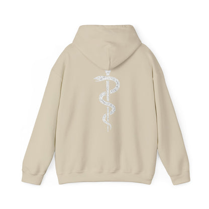 Rod of Asclepius - Hoodie | Nurses & Healthcare | Roly Poly Print