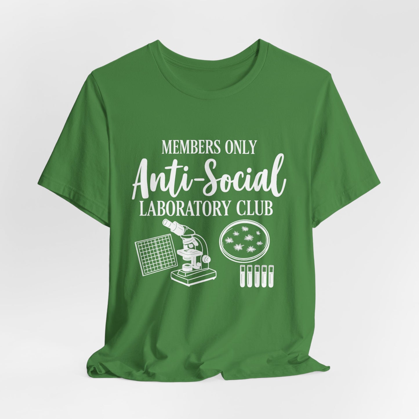 Anti-Social Laboratory Club - Dark Material T-Shirt | STEM | Roly Poly Print