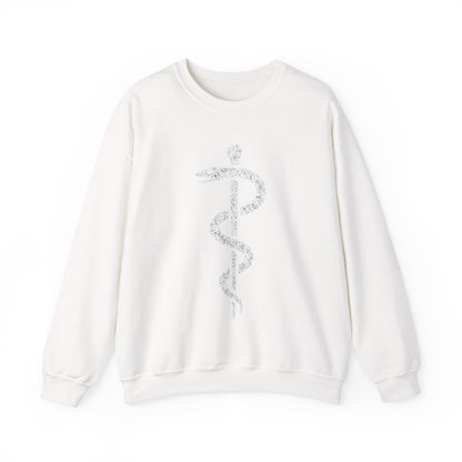 Rod of Asclepius - Sweatshirt | Nurses & Healthcare | Roly Poly Print