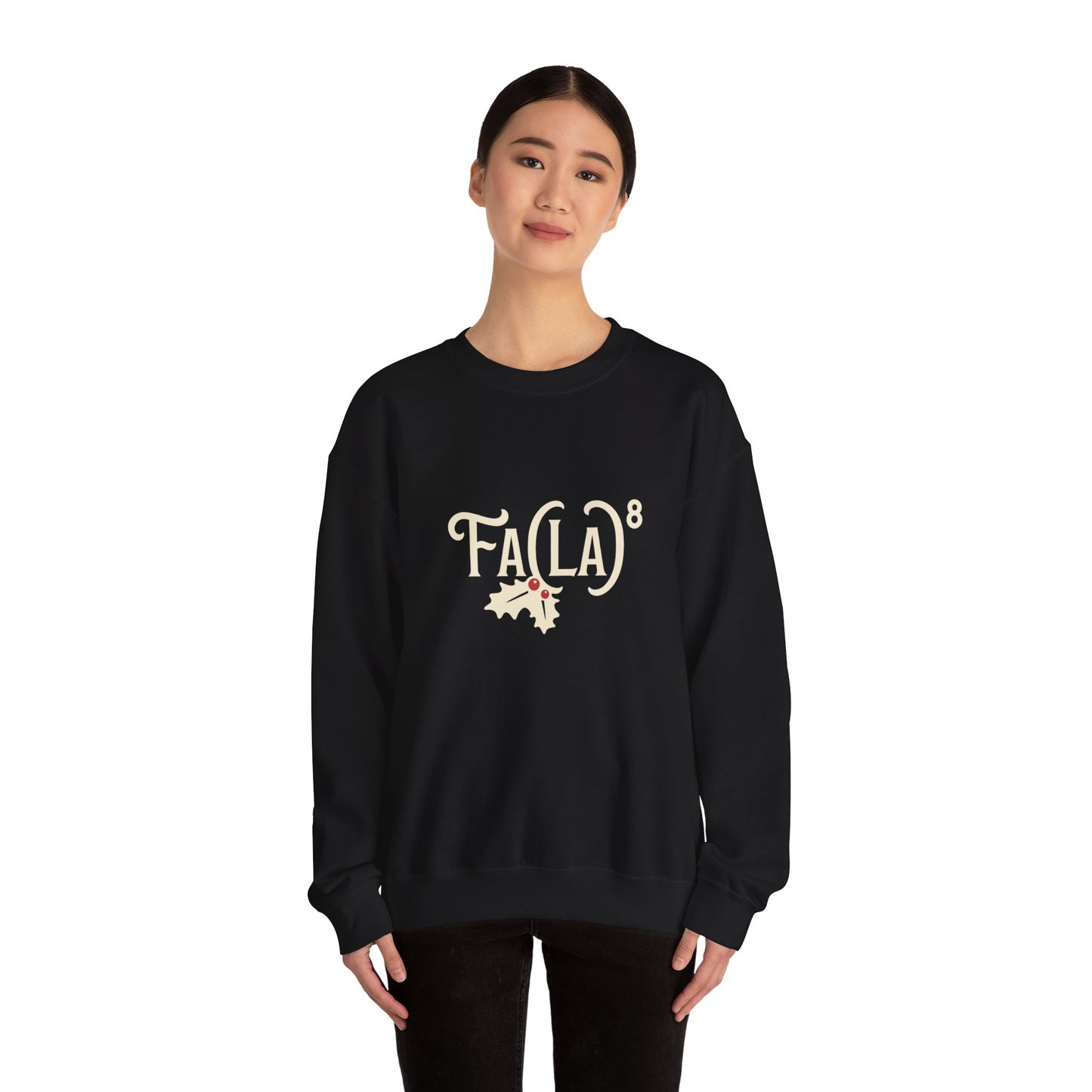 Fa (La)8 - Christmas Sweatshirt | Holiday | Roly Poly Print