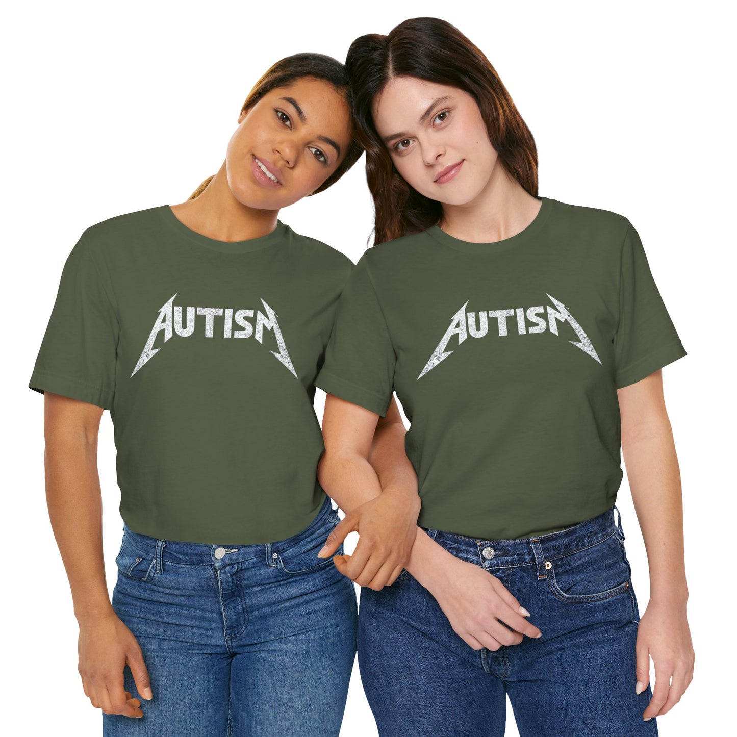 Autism Rock Band Album Cover — T-Shirt | Neurospicy & Relatable | Roly Poly Print