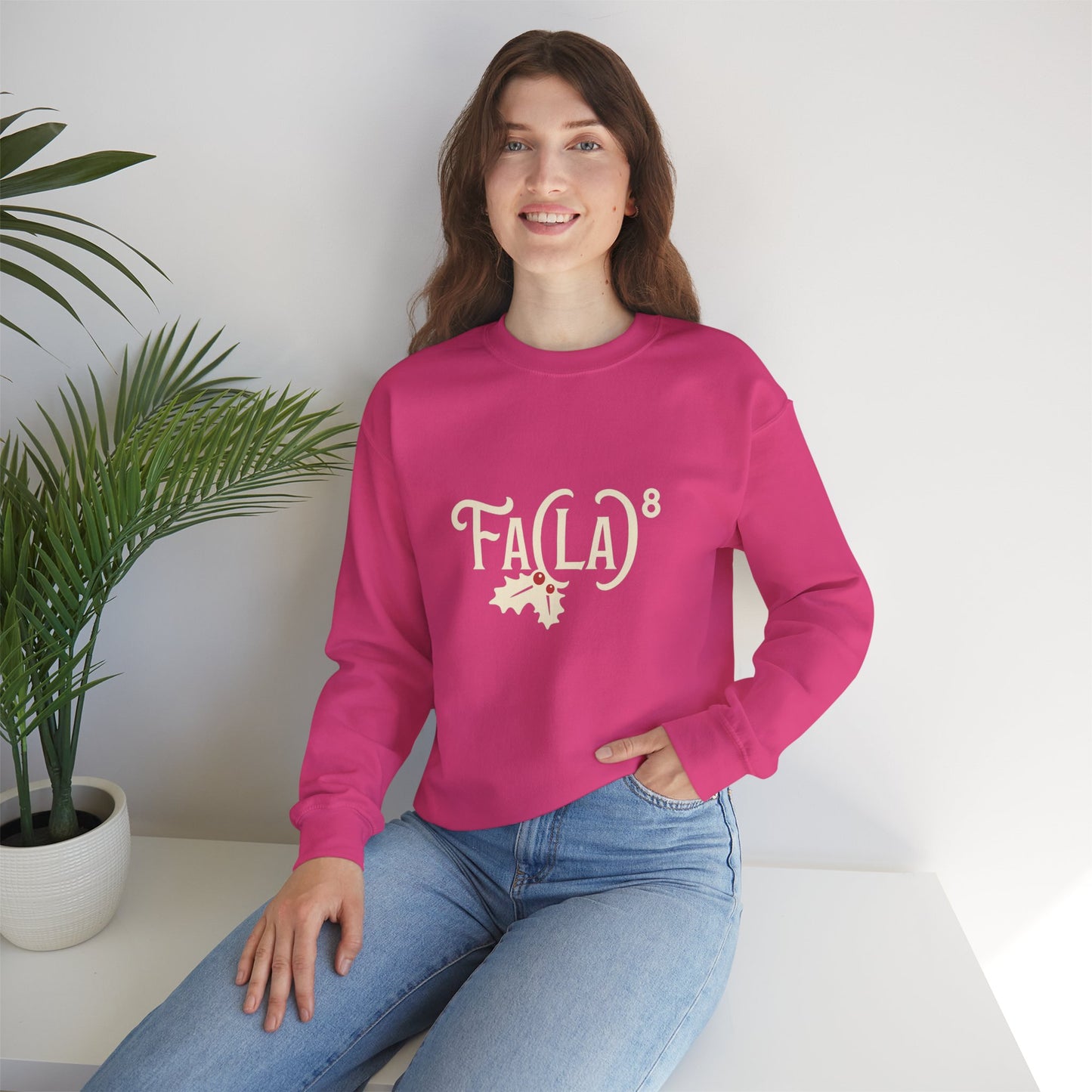 Fa (La)8 - Christmas Sweatshirt | Holiday | Roly Poly Print
