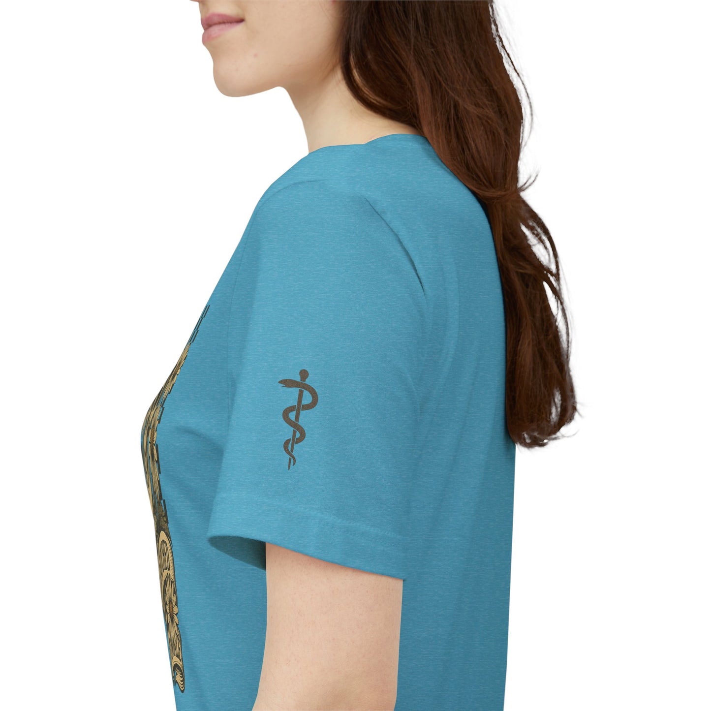 Sorta Ratched Sorta Nightingale with Daisies - T-Shirt | Nurses and Healthcare | Roly Poly Print