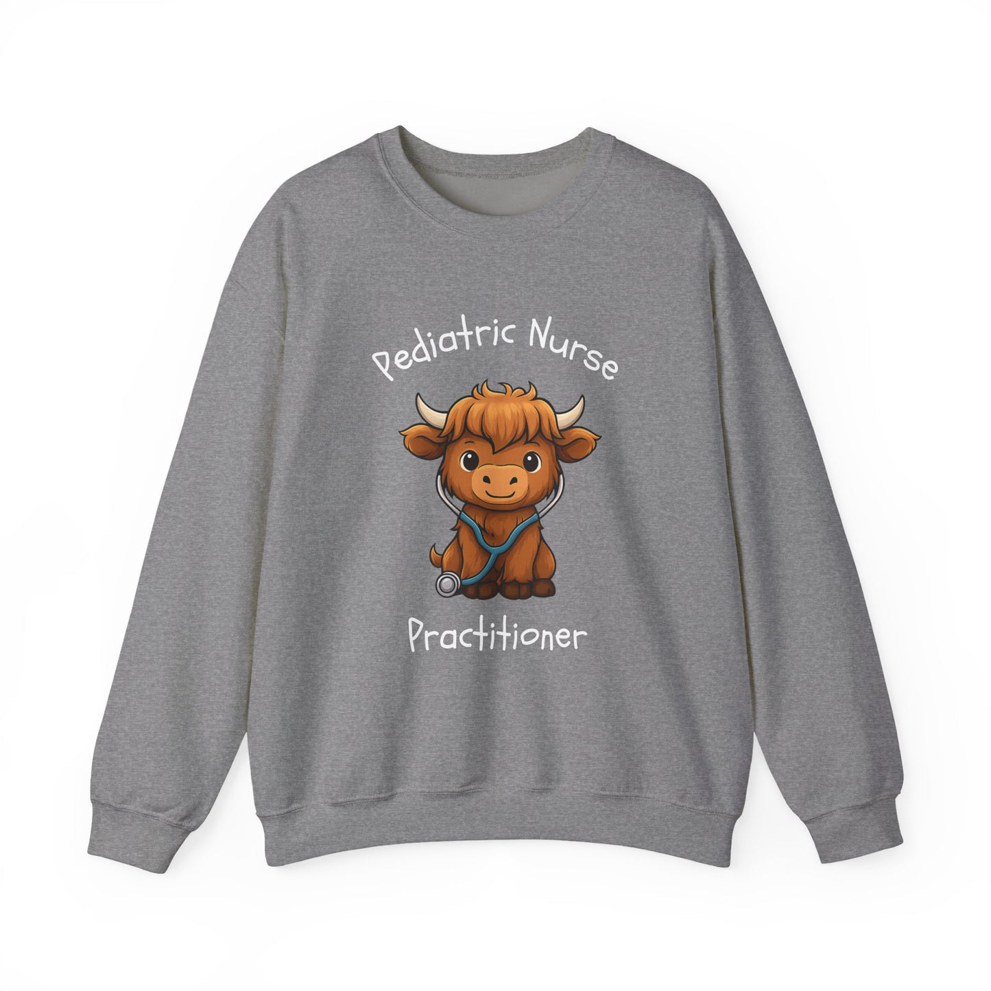 Pediatric Nurse Practitioner Little Bull - Sweatshirt | Nurse & Healthcare | Roly Poly Print
