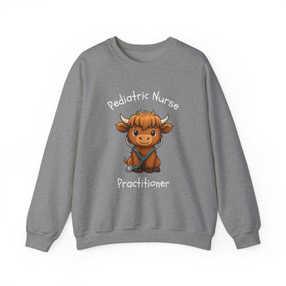 Pediatric Nurse Practitioner Little Bull - Sweatshirt | Nurse & Healthcare | Roly Poly Print