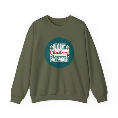 Ugly Christmas Sweater Logo Style - Christmas Sweatshirt | Holiday | Roly Poly Print