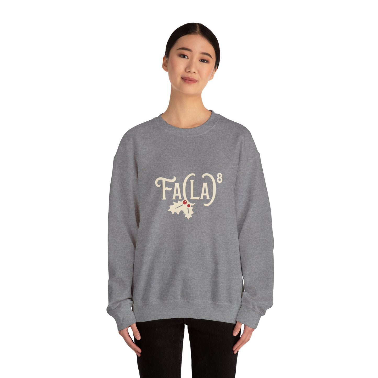 Fa (La)8 - Christmas Sweatshirt | Holiday | Roly Poly Print
