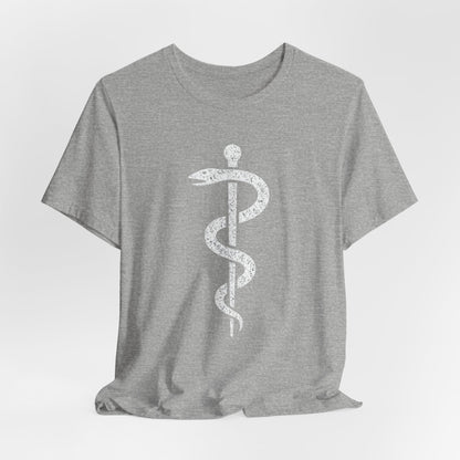 Rod of Asclepius - T-Shirt | Nurses & Healthcare | Roly Poly Print