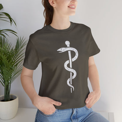 Rod of Asclepius - T-Shirt | Nurses & Healthcare | Roly Poly Print