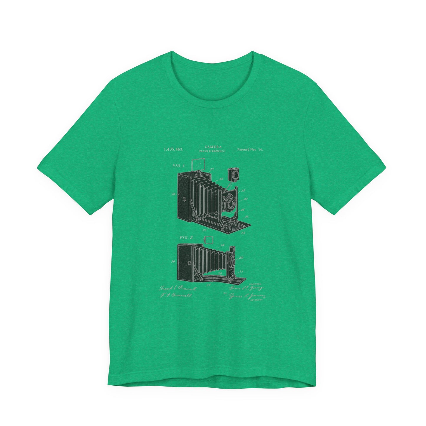 Camera Patent Vintage - T-Shirt | STEM | Roly Poly Print