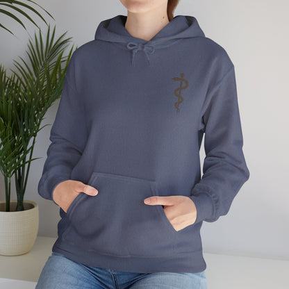 Sorta Ratched Sorta Nightingale with Daisies - Hoodie | Nurses and Healthcare | Roly Poly Print