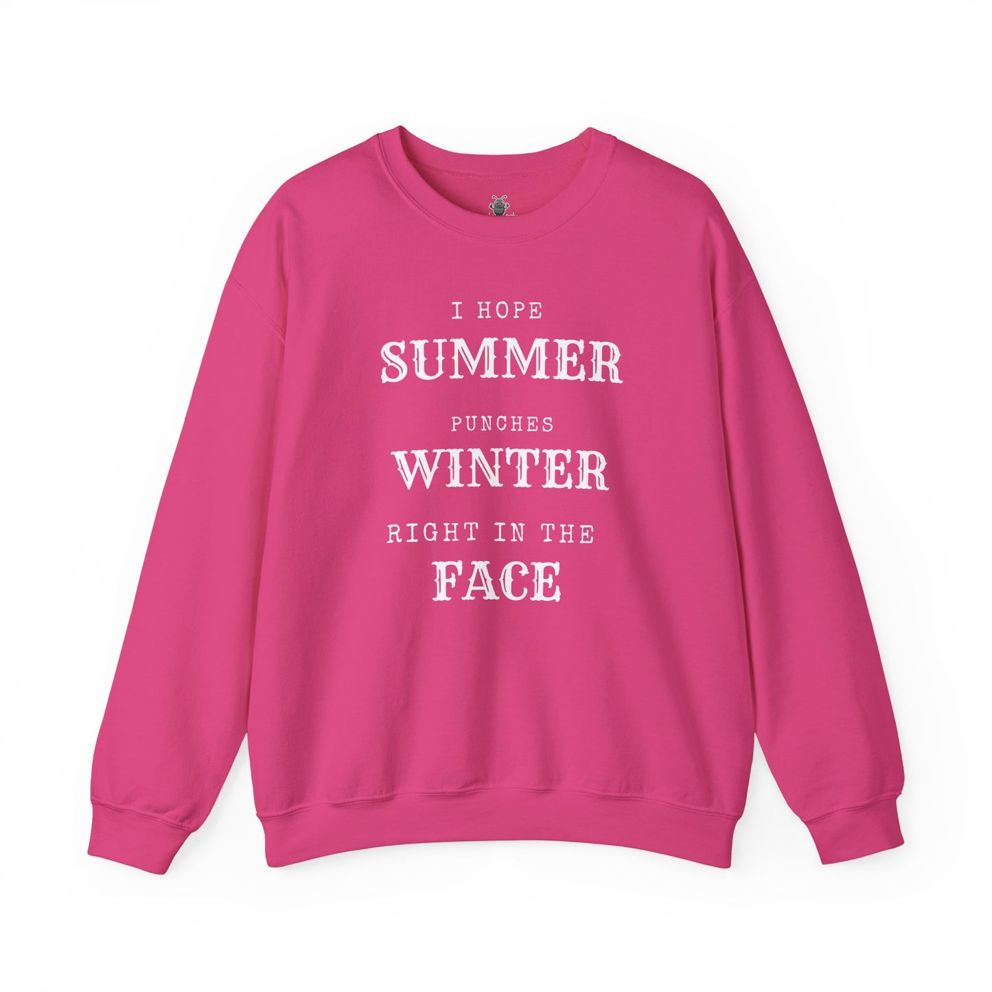 Summer Punches Winter - Sweatshirt | Funny and Sarcastic | Roly Poly Print