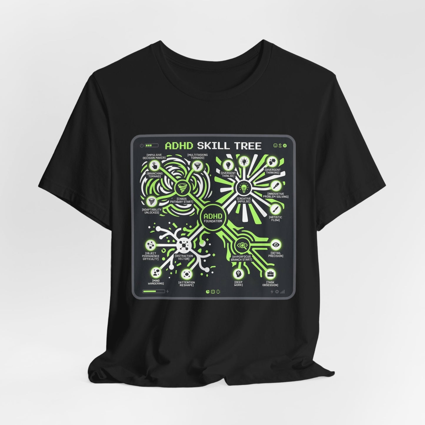 ADHD Skill Tree 2 | T-Shirt