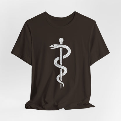 Rod of Asclepius - T-Shirt | Nurses & Healthcare | Roly Poly Print