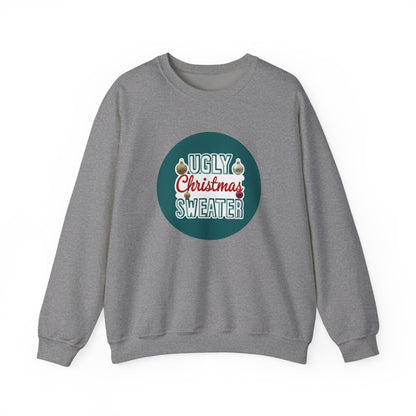 Ugly Christmas Sweater Logo Style - Christmas Sweatshirt | Holiday | Roly Poly Print