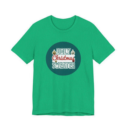 Ugly Christmas Sweater Logo Style - Christmas T-Shirt | Holiday | Roly Poly Print