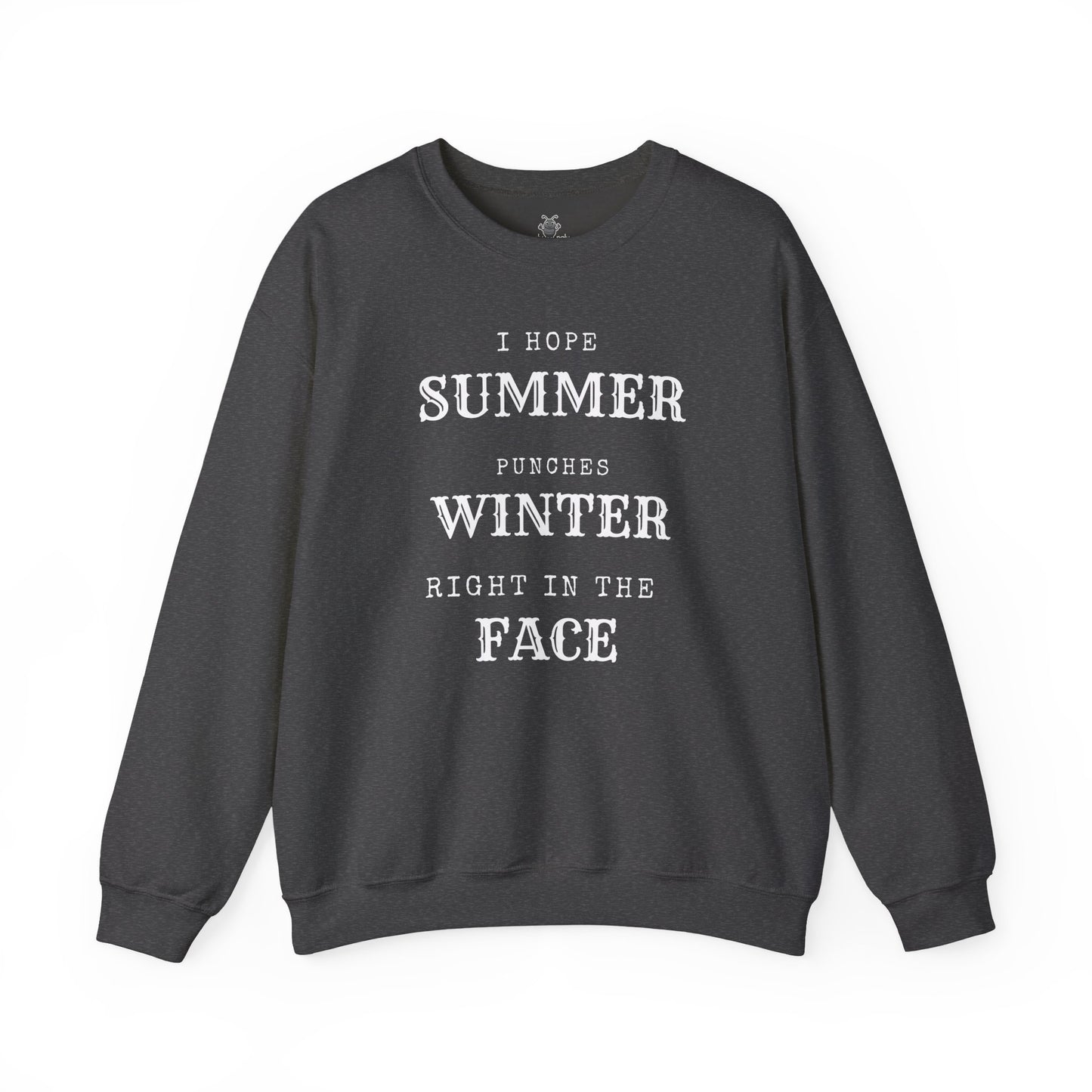 Summer Punches Winter - Sweatshirt | Funny and Sarcastic | Roly Poly Print