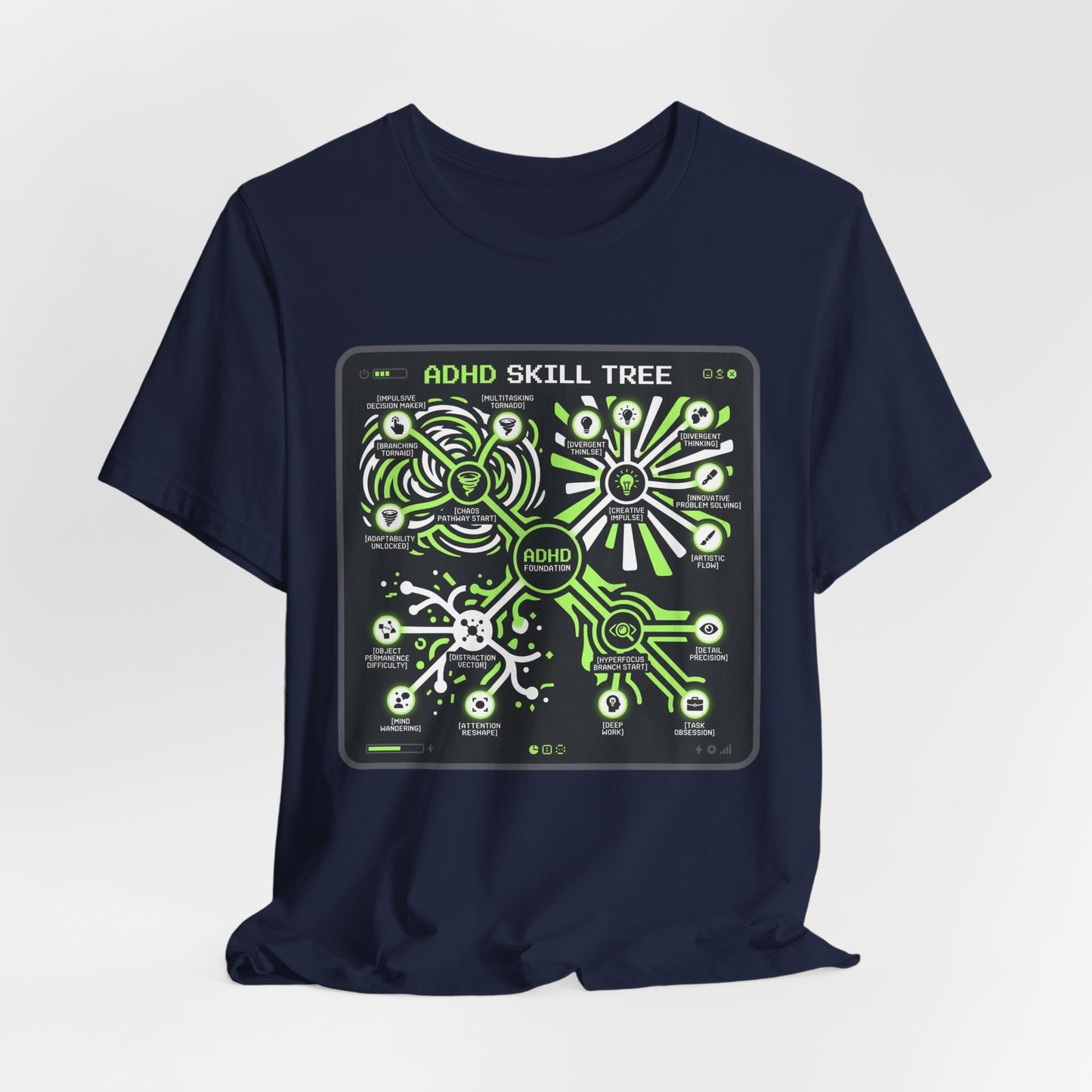 ADHD Skill Tree 2 | T-Shirt