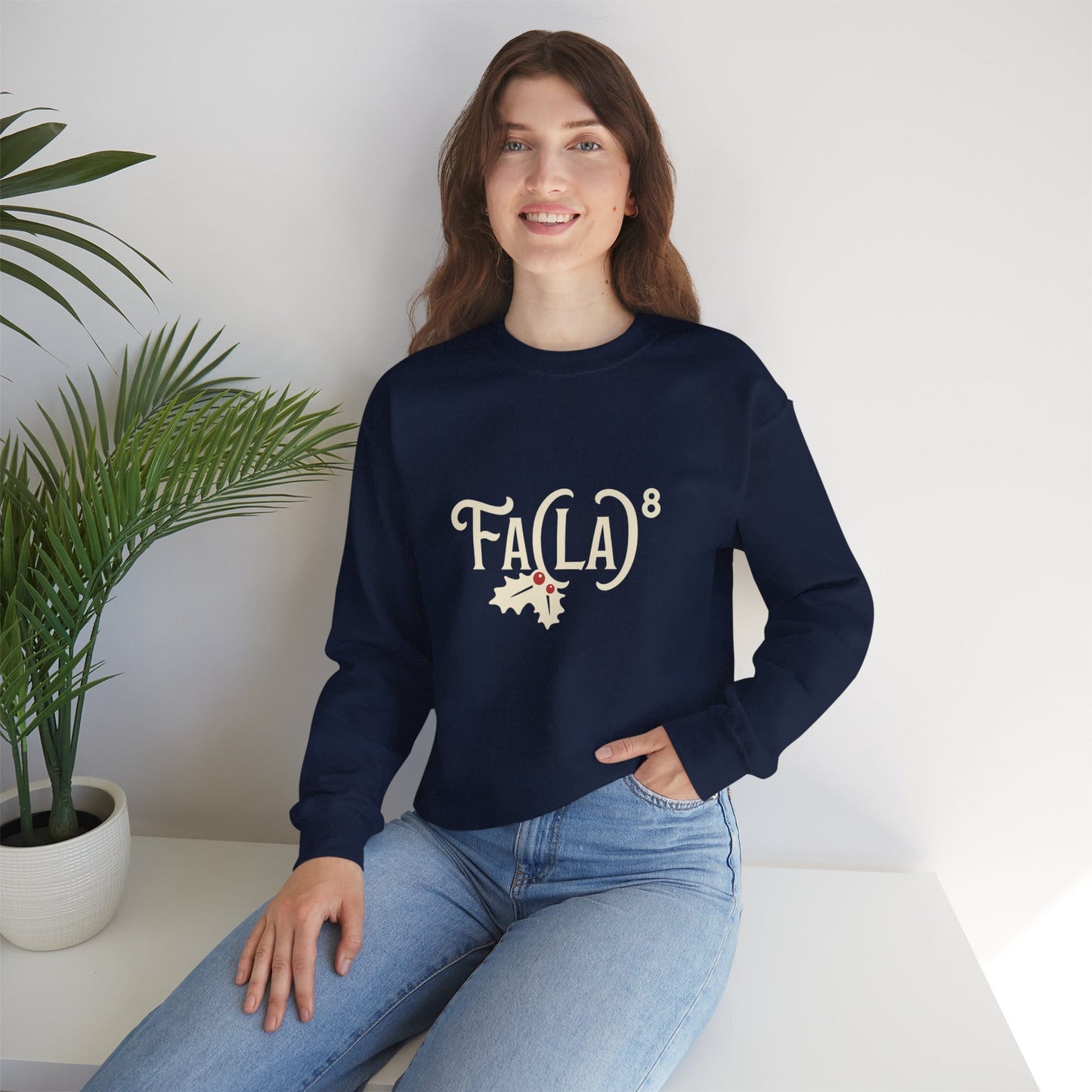 Fa (La)8 - Christmas Sweatshirt | Holiday | Roly Poly Print
