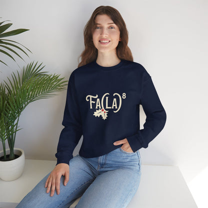 Fa (La)8 - Christmas Sweatshirt | Holiday | Roly Poly Print