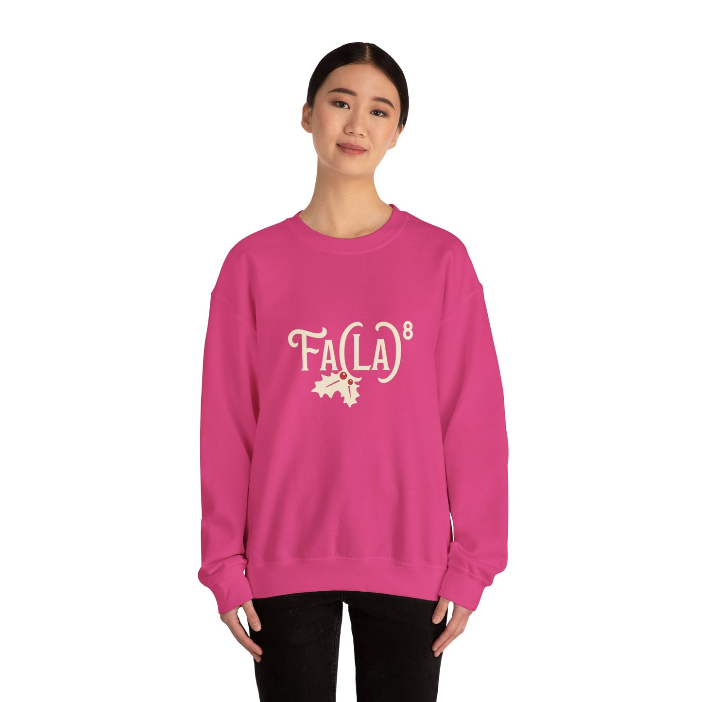 Fa (La)8 - Christmas Sweatshirt | Holiday | Roly Poly Print