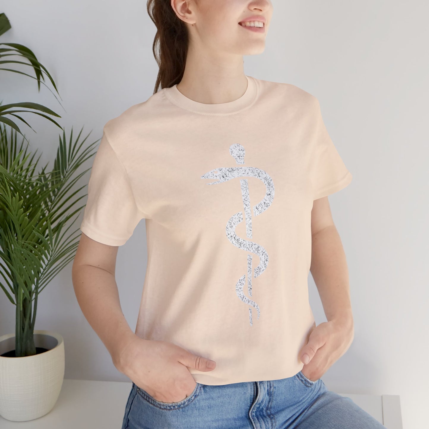 Rod of Asclepius - T-Shirt | Nurses & Healthcare | Roly Poly Print
