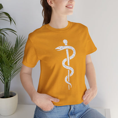 Rod of Asclepius - T-Shirt | Nurses & Healthcare | Roly Poly Print