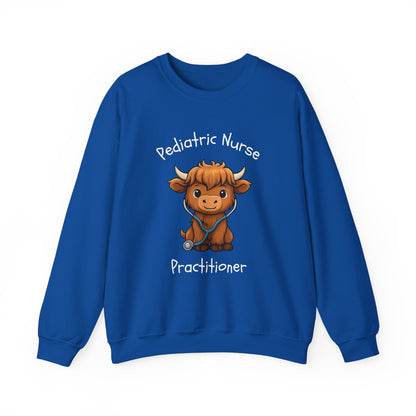 Pediatric Nurse Practitioner Little Bull - Sweatshirt | Nurse & Healthcare | Roly Poly Print