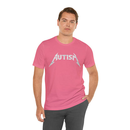 Autism Rock Band Album Cover — T-Shirt | Neurospicy & Relatable | Roly Poly Print