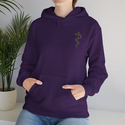 Sorta Ratched Sorta Nightingale with Daisies - Hoodie | Nurses and Healthcare | Roly Poly Print