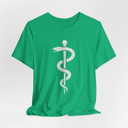 Rod of Asclepius - T-Shirt | Nurses & Healthcare | Roly Poly Print