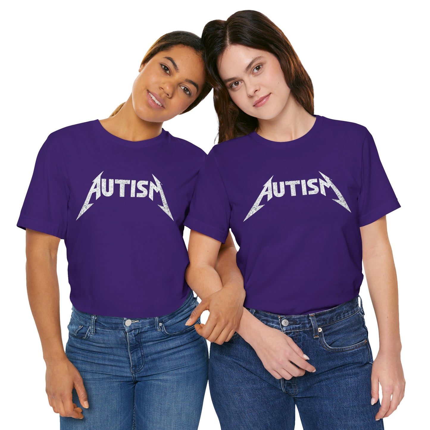 Autism Rock Band Album Cover — T-Shirt | Neurospicy & Relatable | Roly Poly Print