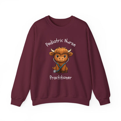 Pediatric Nurse Practitioner Little Bull - Sweatshirt | Nurse & Healthcare | Roly Poly Print