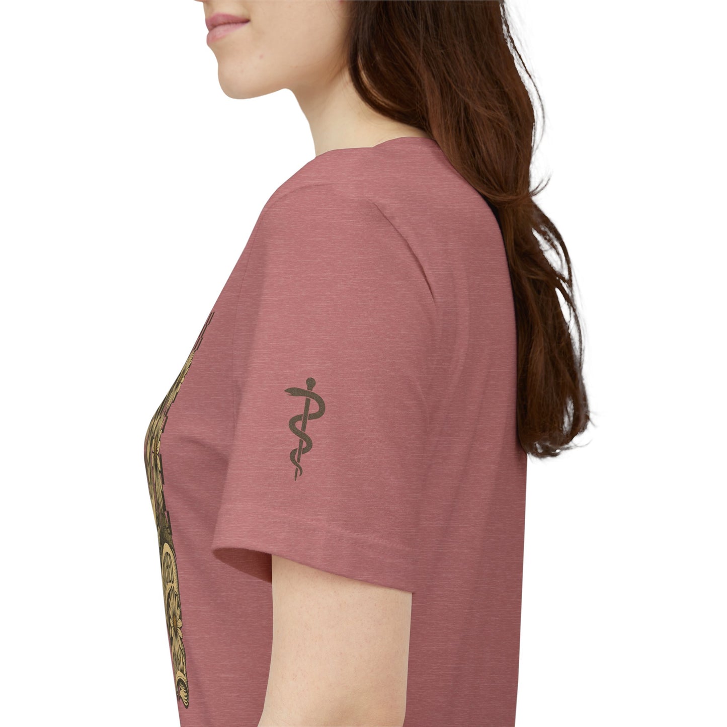 Sorta Ratched Sorta Nightingale with Daisies - T-Shirt | Nurses and Healthcare | Roly Poly Print