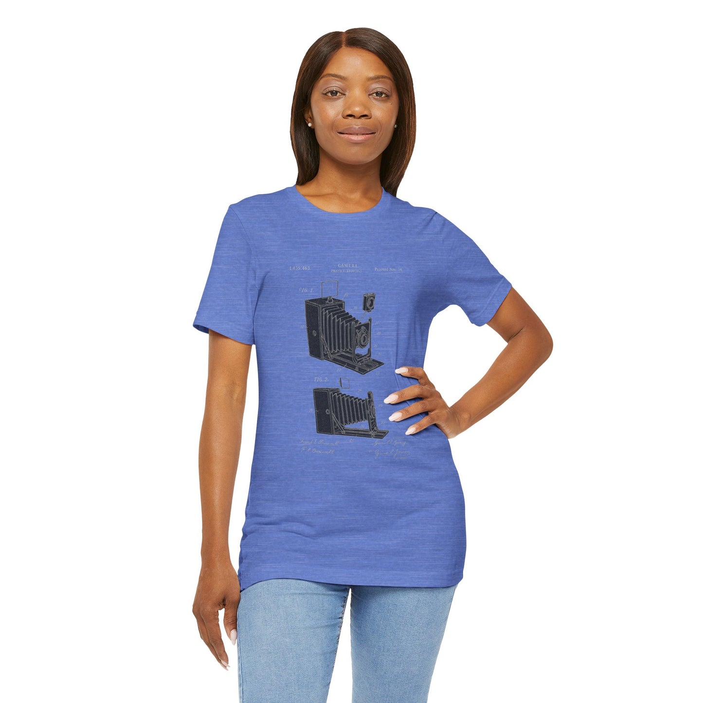 Camera Patent Vintage - T-Shirt | STEM | Roly Poly Print
