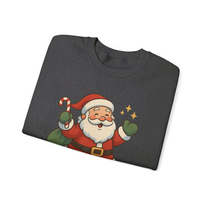 90's Era Santa - Christmas Sweatshirt | Holiday | Roly Poly Print