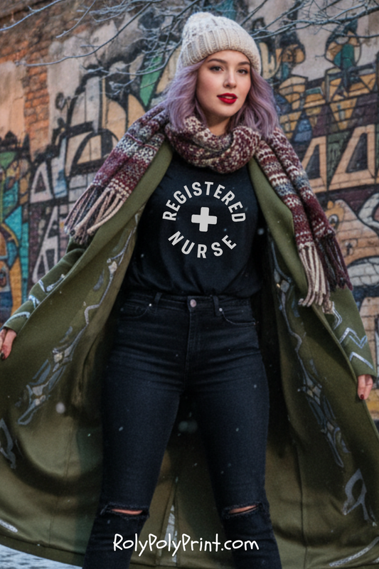 Registered Nurse Lifesaver - T-Shirt | Nurse and Healthcare | Roly Poly Print