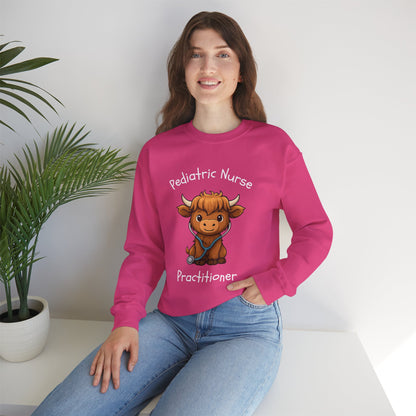 Pediatric Nurse Practitioner Little Bull - Sweatshirt | Nurse & Healthcare | Roly Poly Print