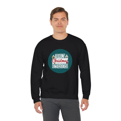 Ugly Christmas Sweater Logo Style - Christmas Sweatshirt | Holiday | Roly Poly Print