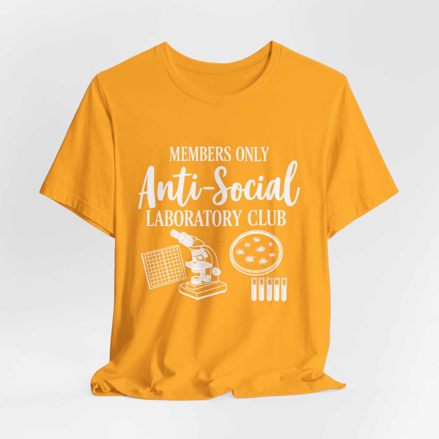 Anti-Social Laboratory Club - Dark Material T-Shirt | STEM | Roly Poly Print