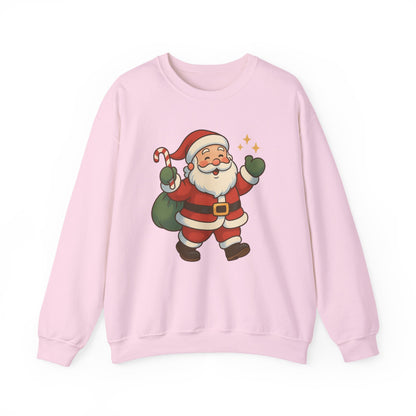 90's Era Santa - Christmas Sweatshirt | Holiday | Roly Poly Print
