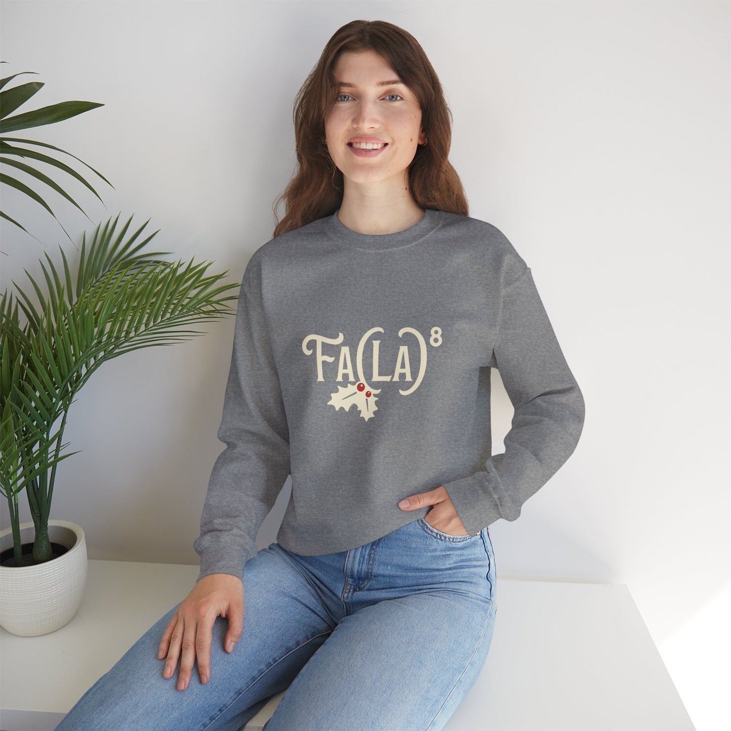 Fa (La)8 - Christmas Sweatshirt | Holiday | Roly Poly Print